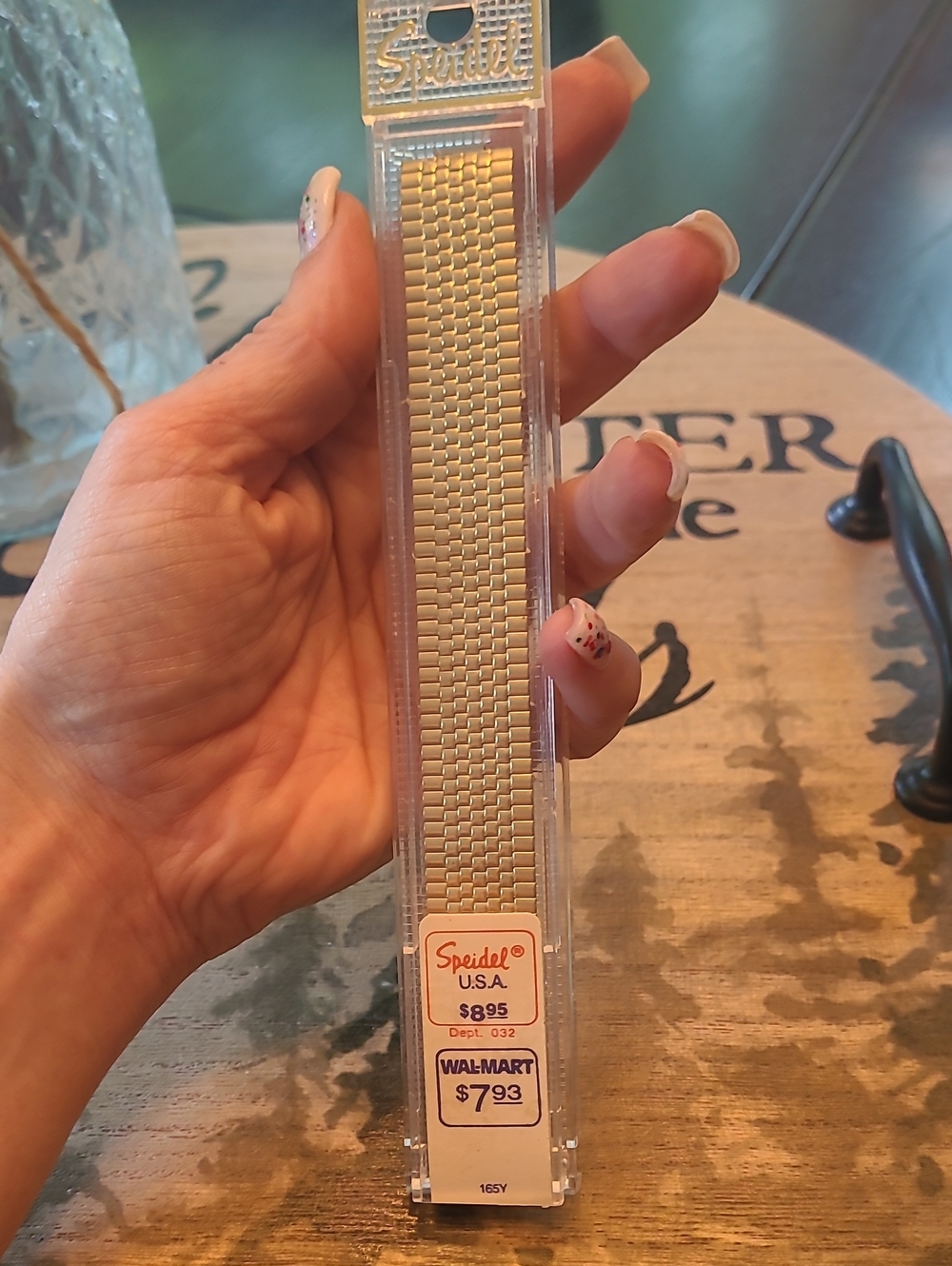 Speidel Gold Tone Expandable Watch Band